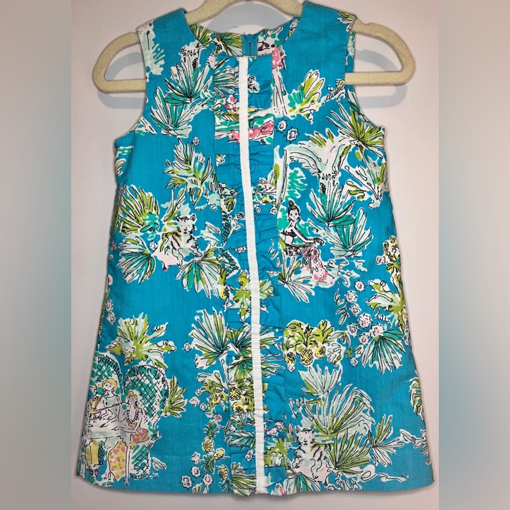 Lilly Pulitzer Sundress Girls size 4 ~ Vintage look